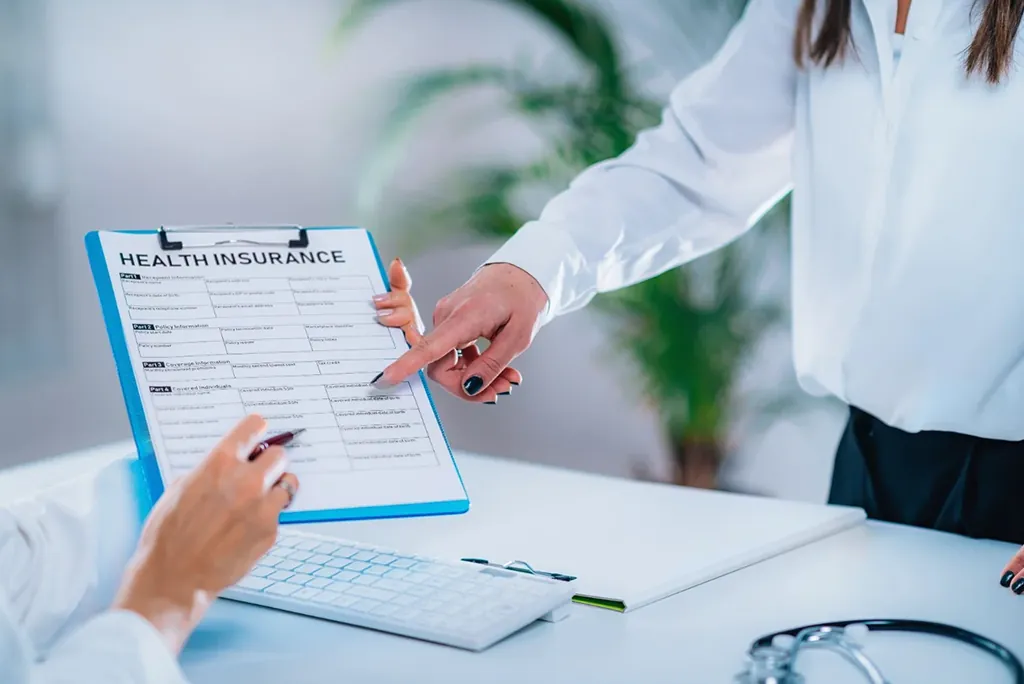Insurance claims submission support